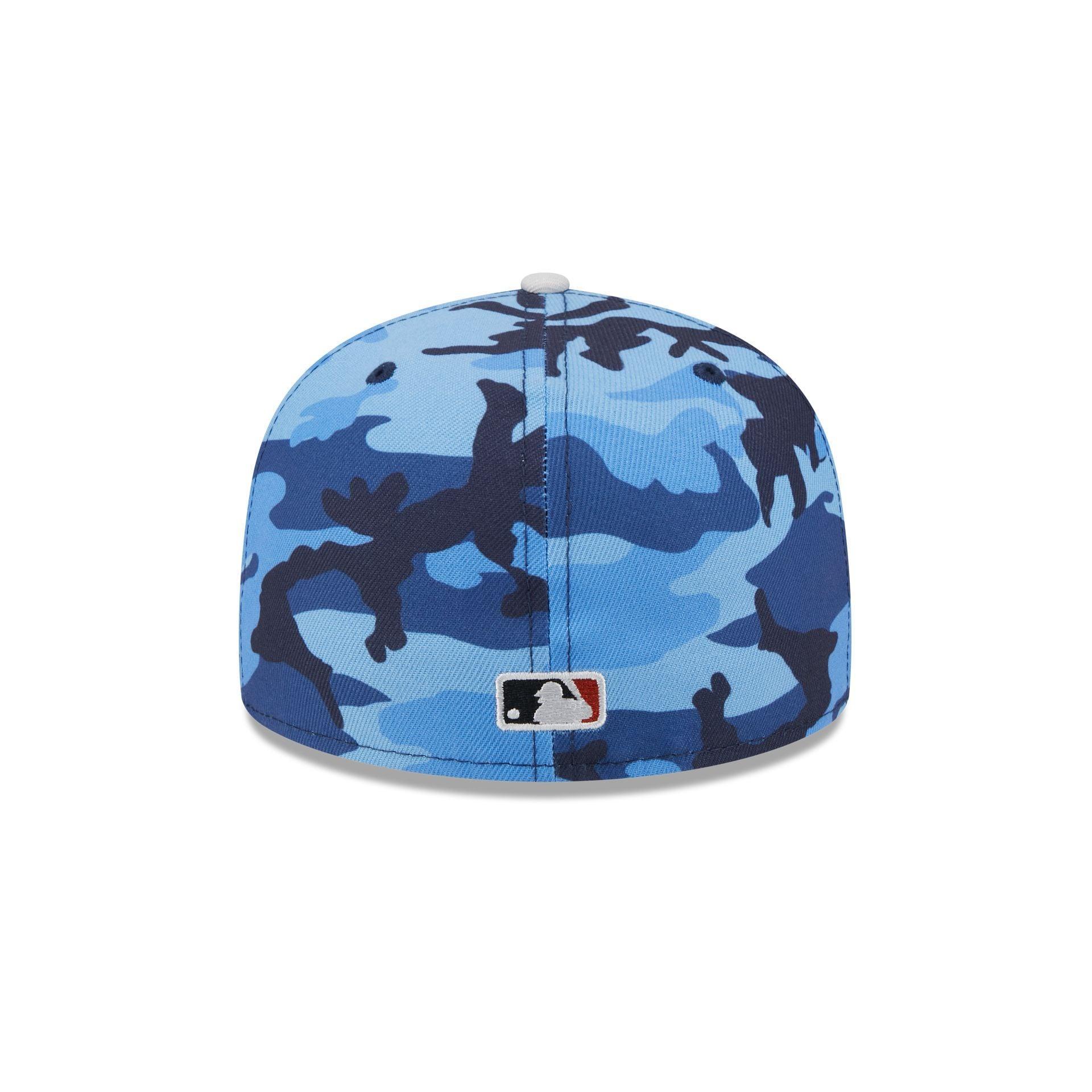 Chicago White Sox Blue Camo 59FIFTY Fitted Hat Male Product Image