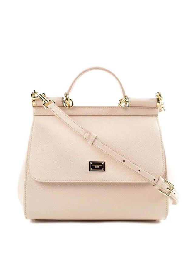 Women's Medium Sicily Handbag In Nude & Neutrals Product Image