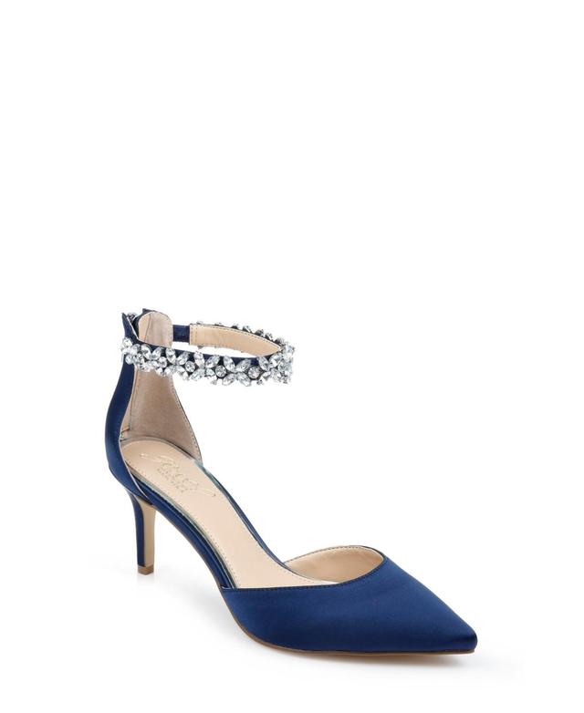 Jewel Badgley Mischka Raleigh Pointed Toe Ankle Strap Pump Product Image