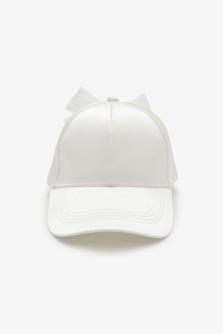 Satin Bow Baseball Cap | Forever 21 Product Image