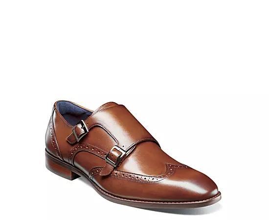 Stacy Adams Karson Wingtip Double Monk Strap Shoe Product Image