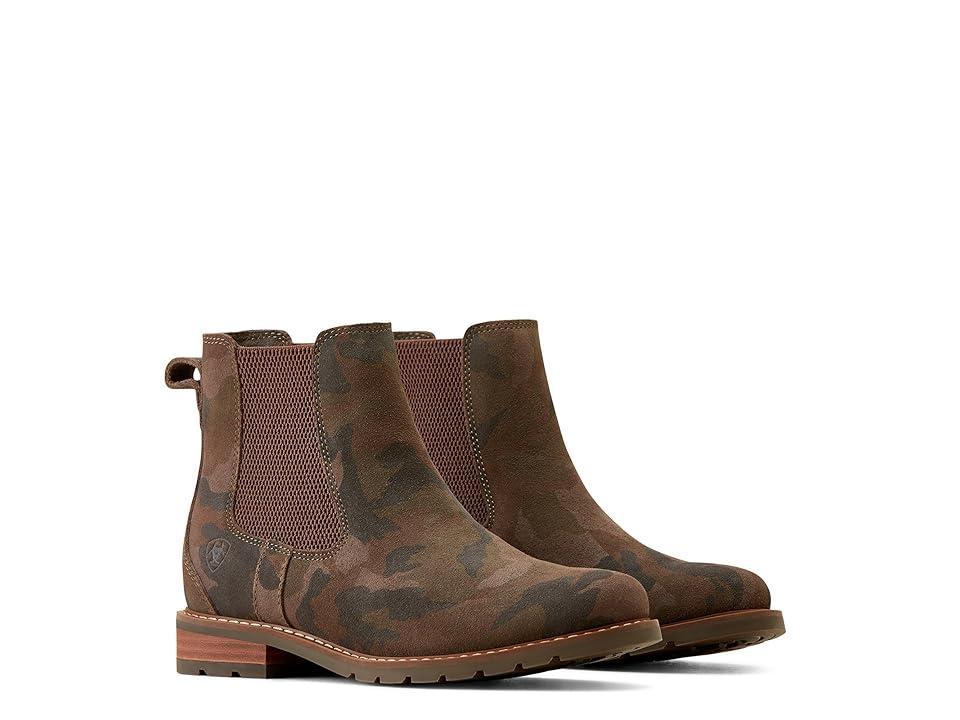 Ariat Wexford Boots (Camo Suede) Women's Shoes Product Image