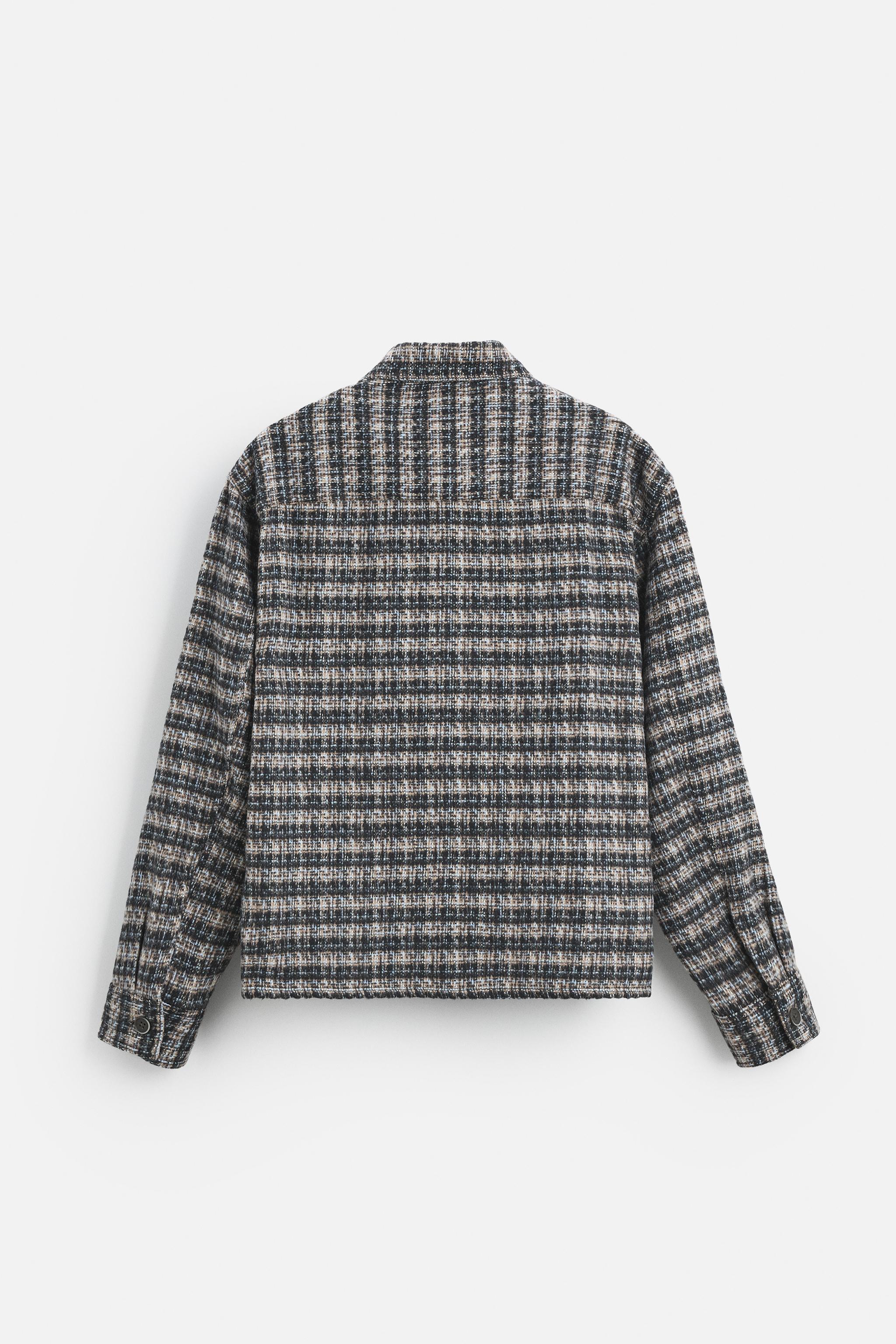 SOFT TEXTURED OVERSHIRT Product Image