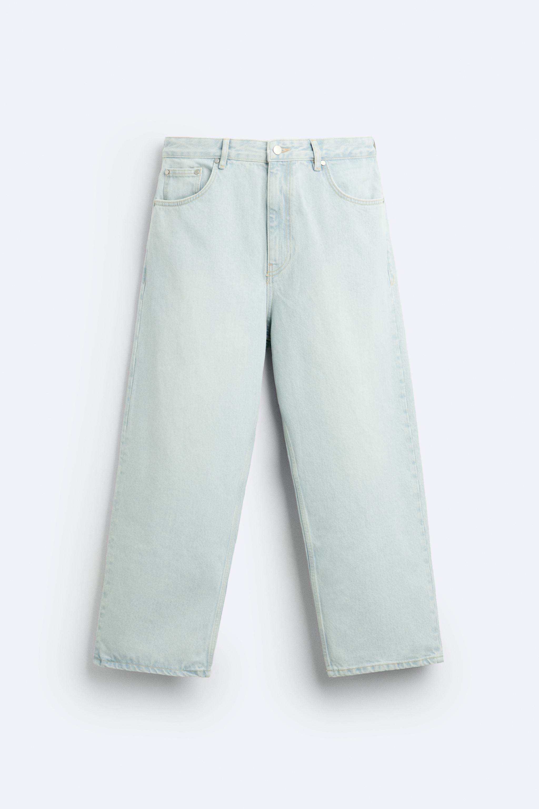 TAPERED FIT WIDE CUT JEANS Product Image