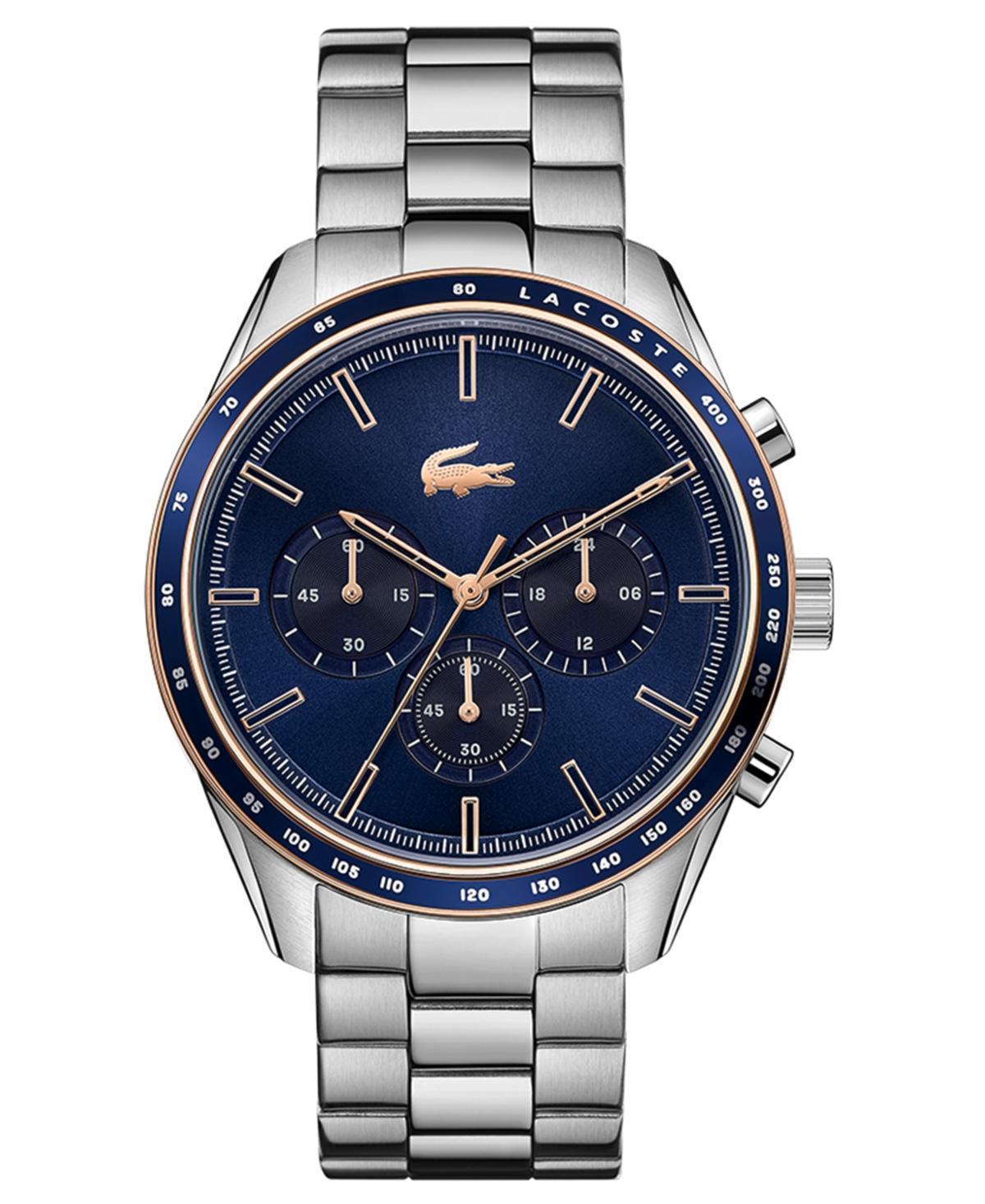 Mens Boston Stainless Steel Chronograph Bracelet Watch Product Image