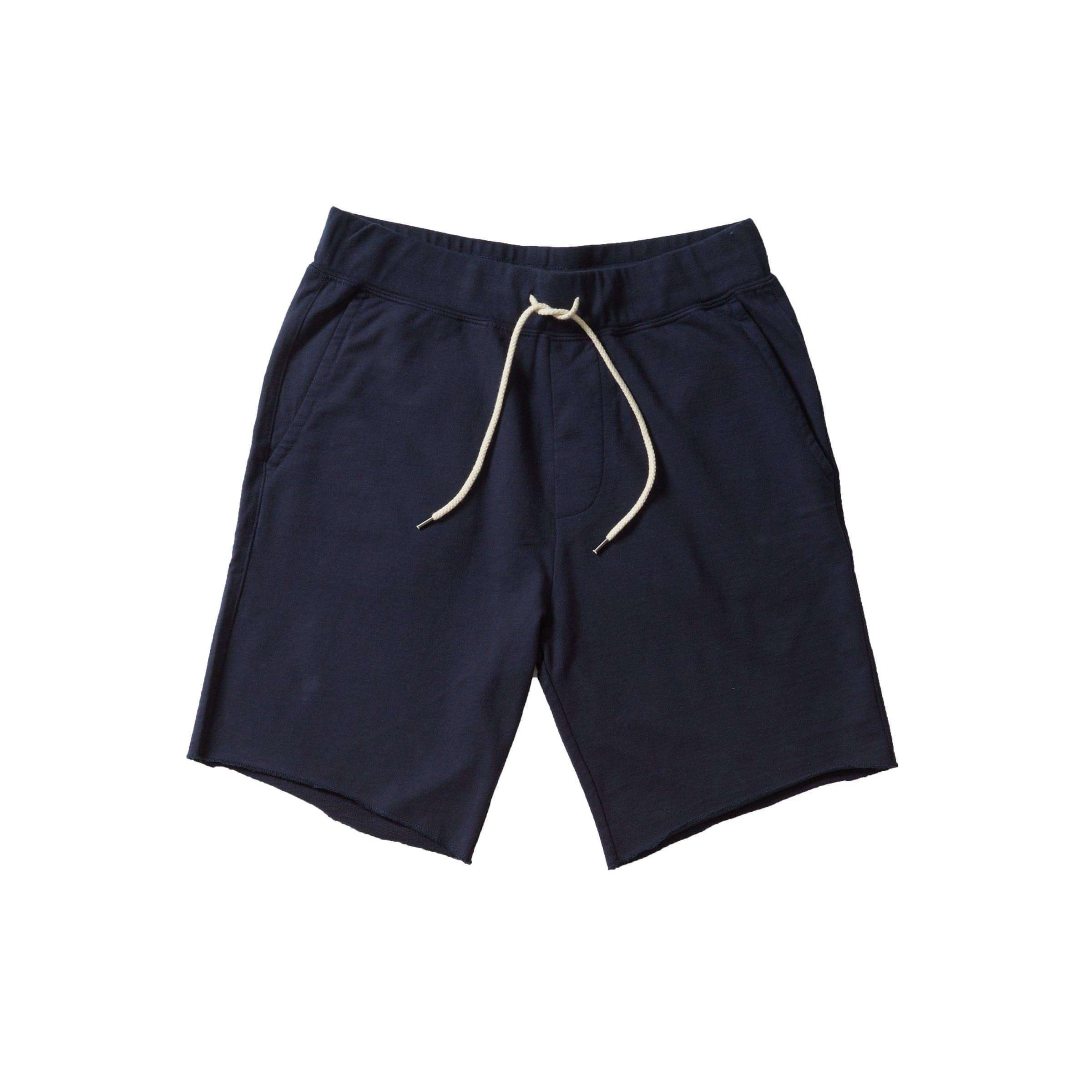 Momo Lightweight Terry Shorts - Navy Product Image