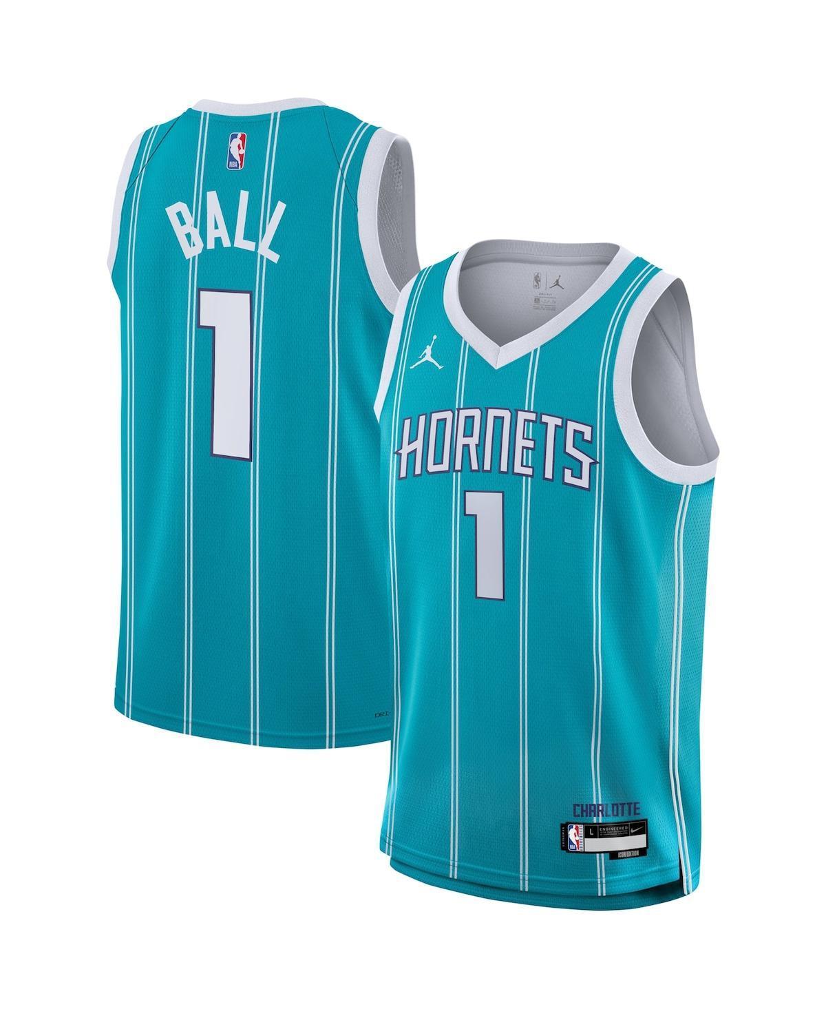 Youth Nike LaMelo Ball Teal Charlotte Hornets Swingman Jersey - Icon Edition, Boys Product Image