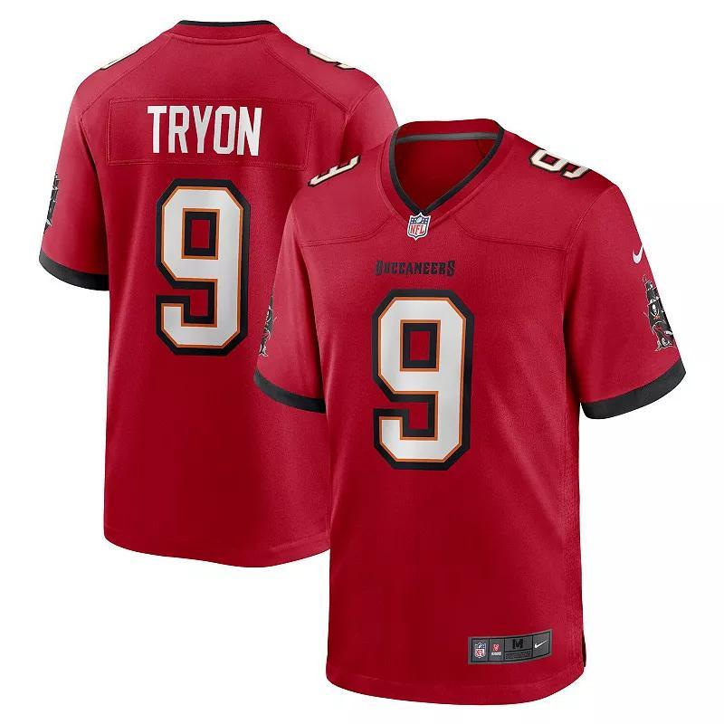 Mens Nike Joe Tryon Tampa Bay Buccaneers 2021 NFL Draft First Round Pick No. 32 Game Jersey Product Image