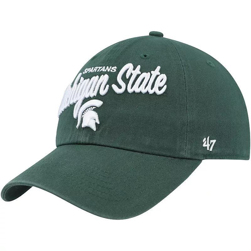 Womens 47 Green Michigan State Spartans Phoebe Clean Up Adjustable Hat Product Image