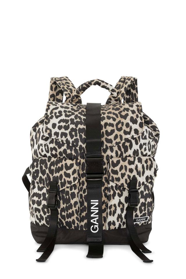 Leopard Tech Backpack Product Image