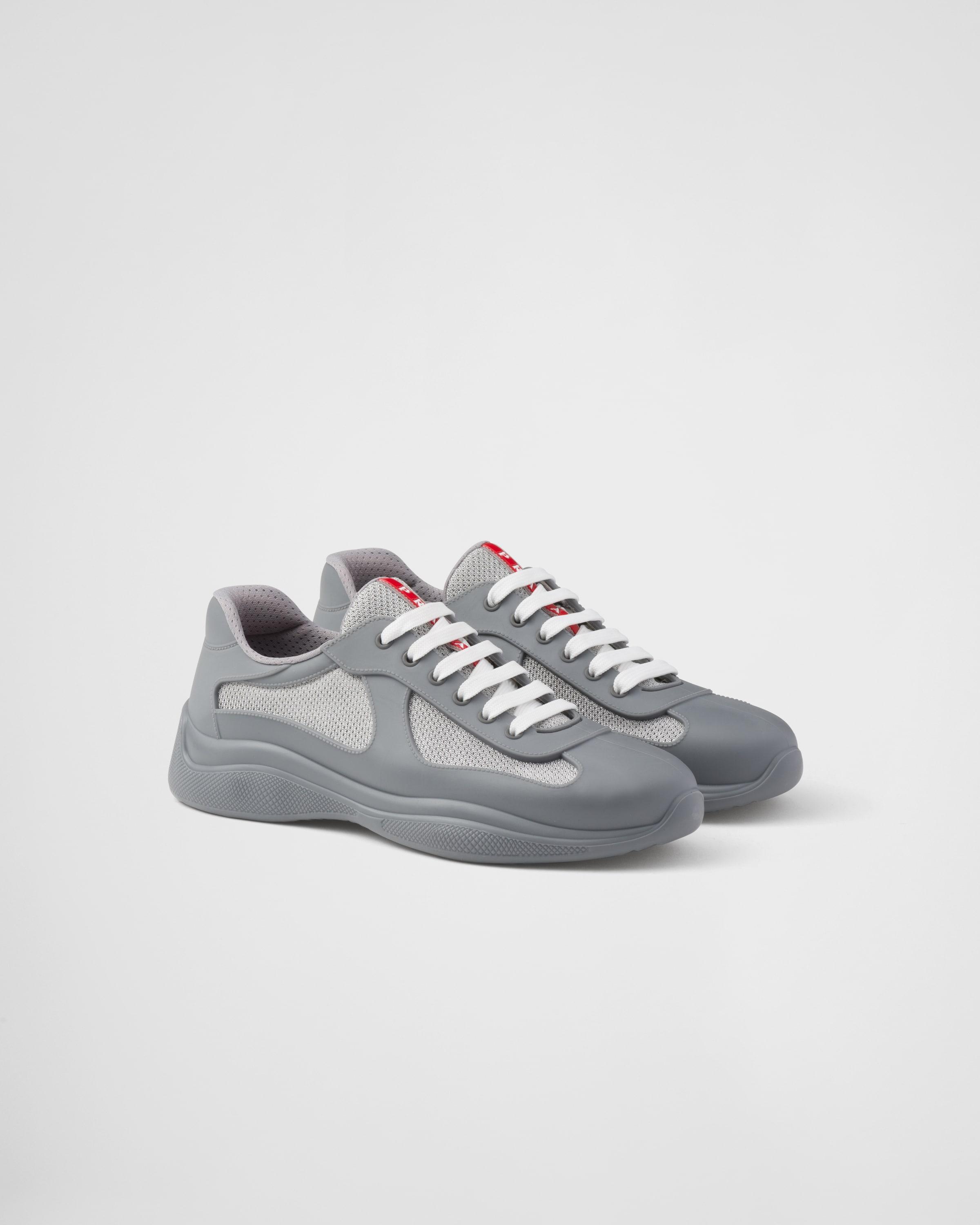 Prada America's Cup Soft rubber and bike fabric sneakers Product Image