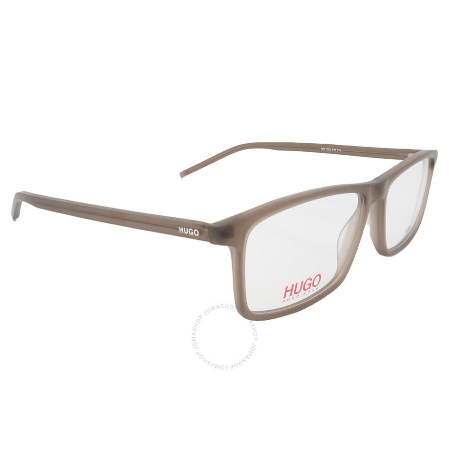 HUGO BOSS Demo Square Men's Eyeglasses Hg 1025 04in 55 In N/a Product Image