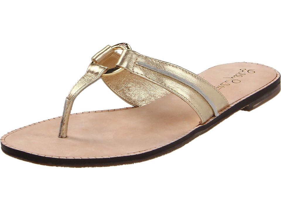 Lilly Pulitzer McKim Sandal Metal) Women's Sandals Product Image