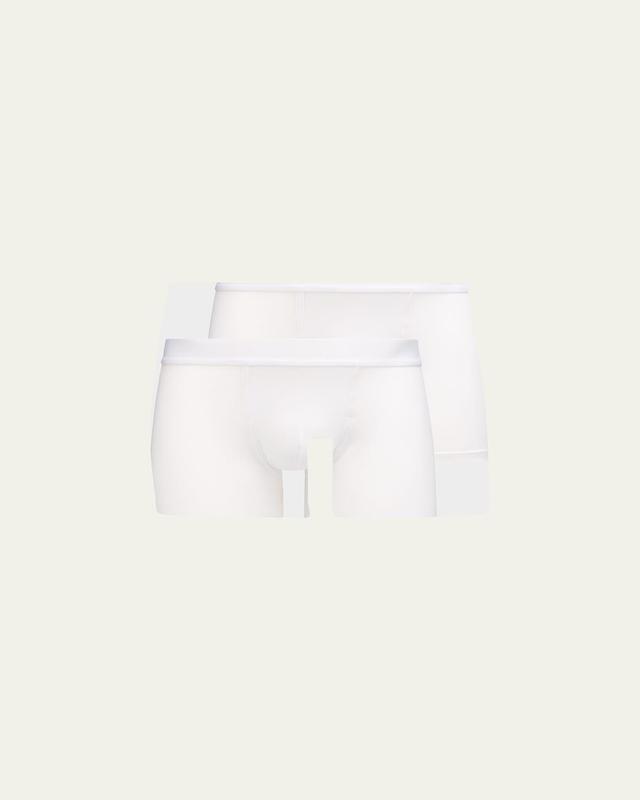 Mens Two-Pack Cotton Boxer Briefs Product Image