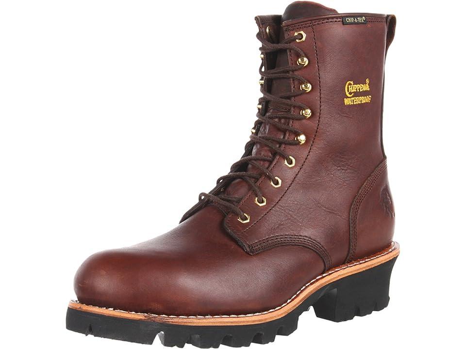 Chippewa 8 Waterproof Insulated Steel Toe Logger Men's Work Boots Product Image