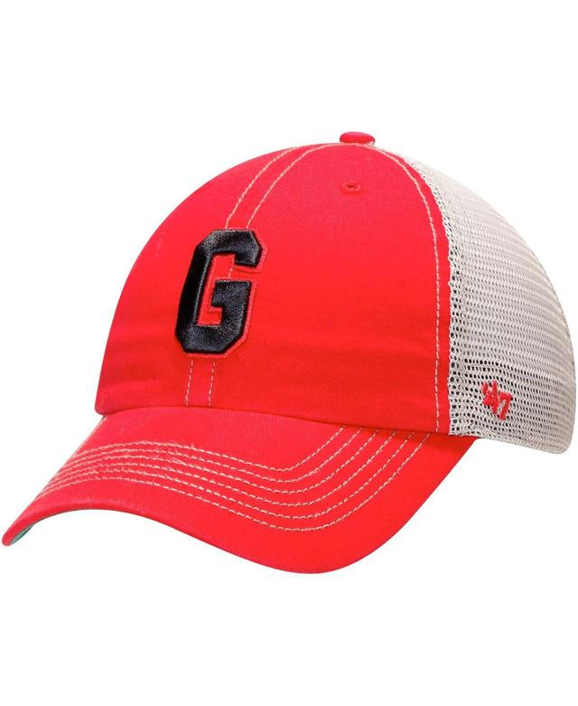 Mens 47 Red Georgia Bulldogs Vintage-Like G Trawler Trucker Adjustable Hat Product Image