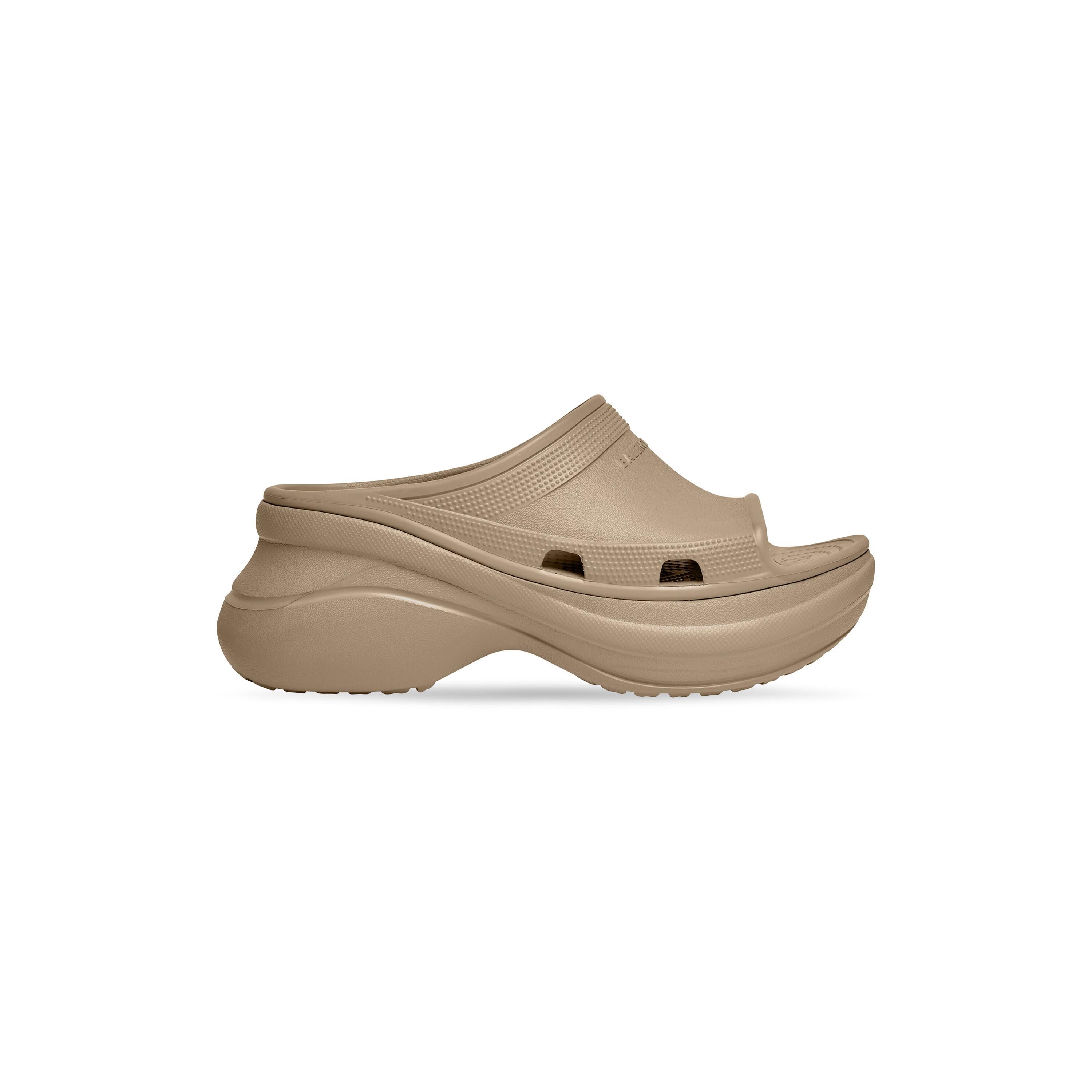 Women's Pool Crocs™ Slide Sandal in Beige product image