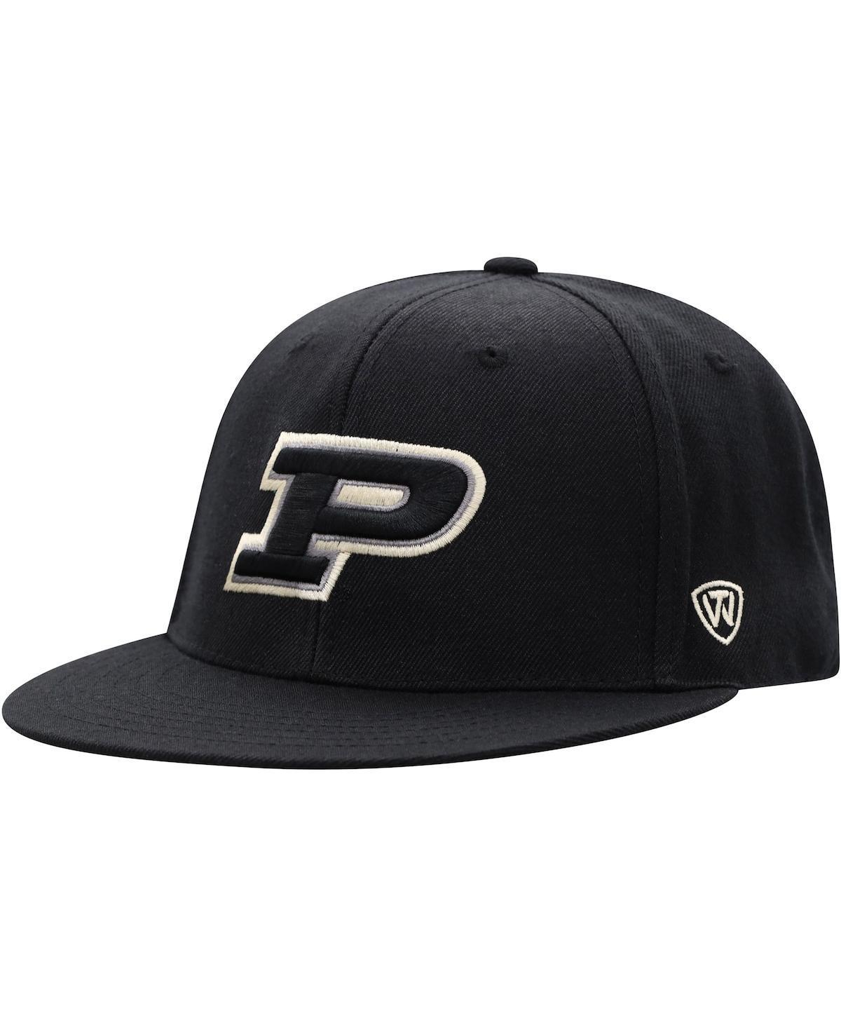 Mens Top of the World Purdue Boilermakers Team Color Fitted Hat Product Image