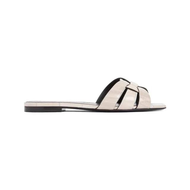 SAINT LAURENT Tribute 05 Sandals In Beige Product Image