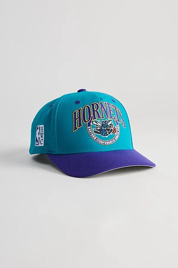 Mitchell & Ness Crown Jewels Pro Charlotte Hornets Snapback Hat Mens at Urban Outfitters Product Image