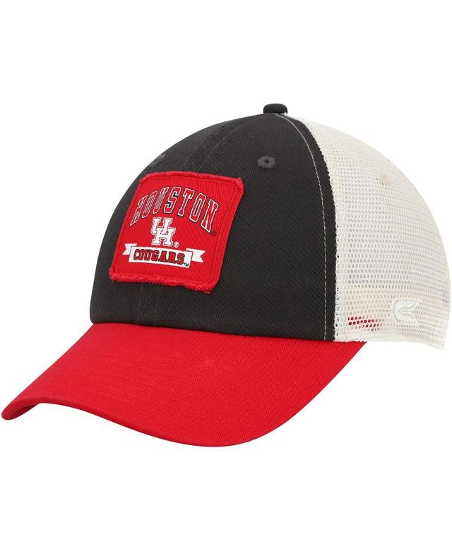 Mens Colosseum Charcoal Houston Cougars Objection Snapback Hat Product Image