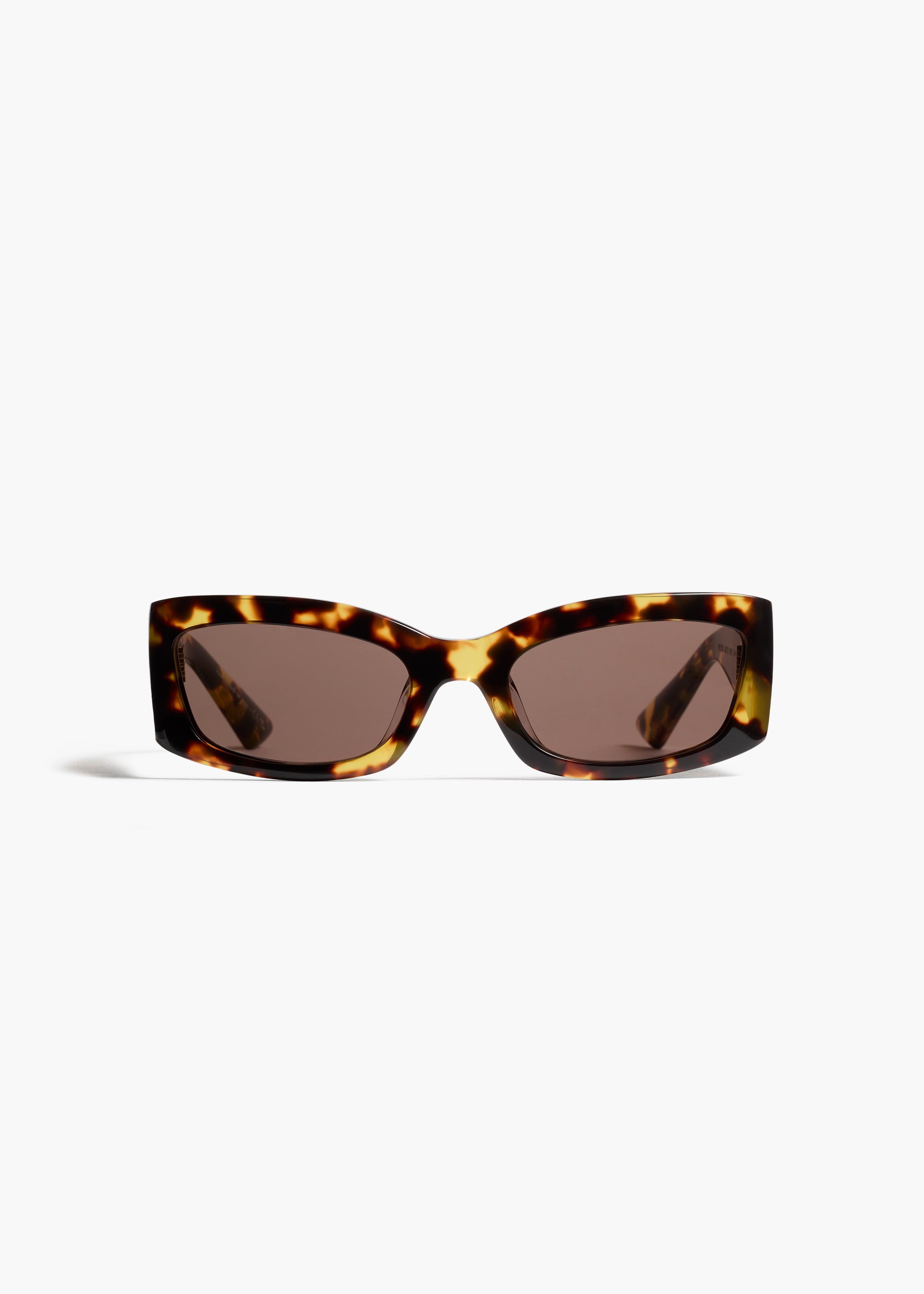 KHAITE x Oliver Peoples 1993C in Vintage DTB and Brown Product Image