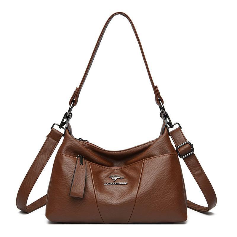 Faux Leather Crossbody Bag Product Image