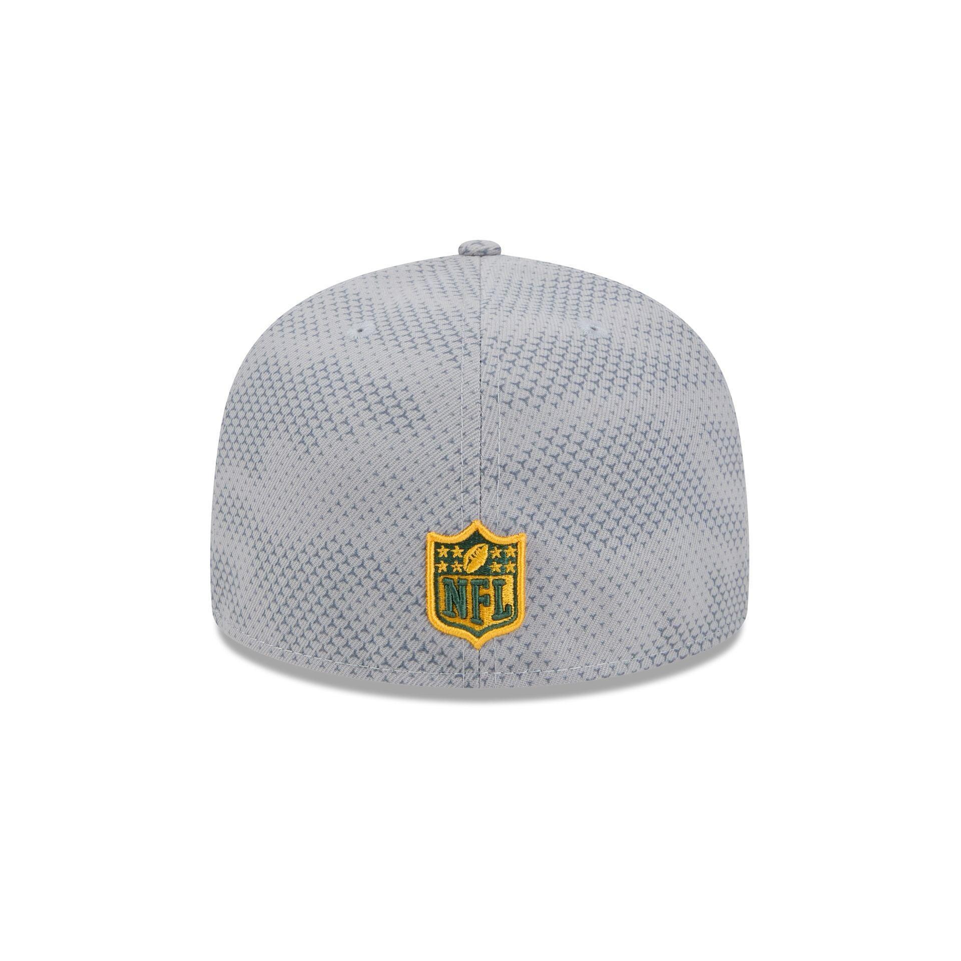 Green Bay Packers 2024 Sideline Gray 59FIFTY Fitted Hat Male Product Image