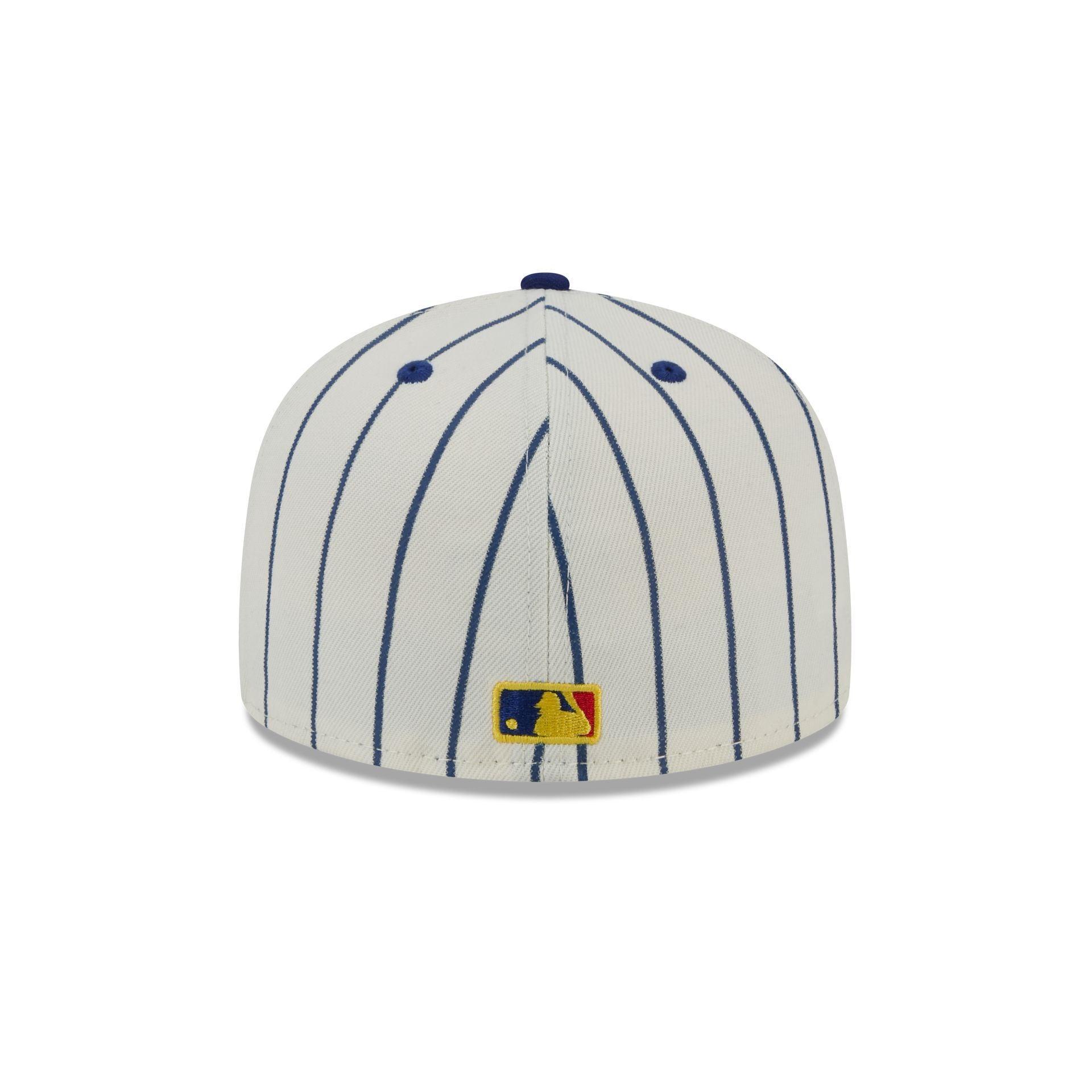 Big League Chew X Atlanta Braves Pinstripe 59FIFTY Fitted Hat Male Product Image