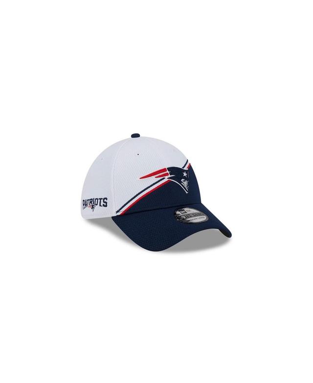 Mens New Era White New England Patriots 2023 Nfl Sideline 39THIRTY Flex Hat - White Product Image