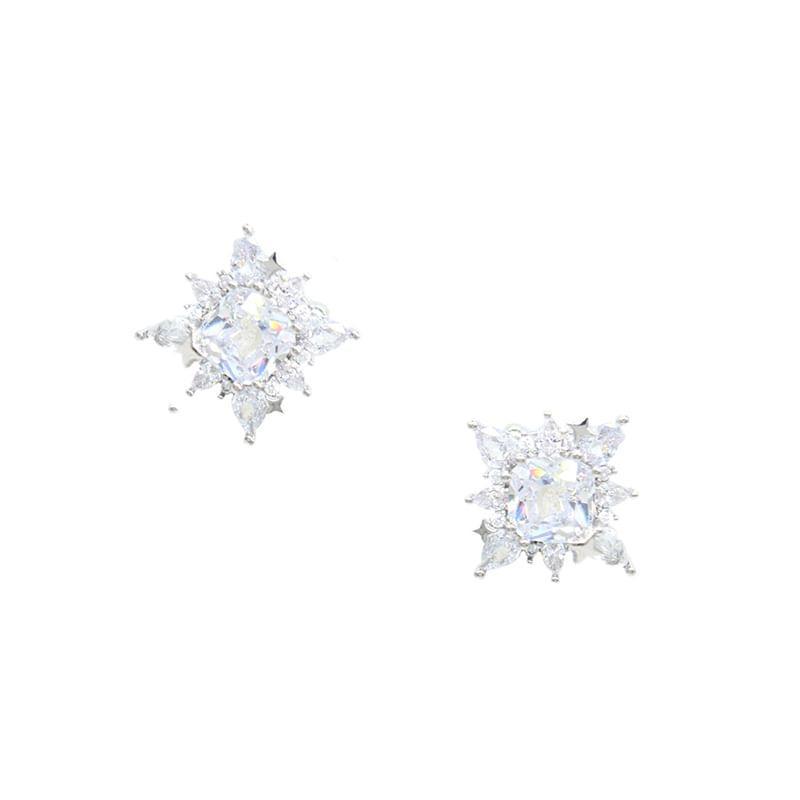 Star Rhinestone Alloy Ear Cuff / Stud Earring Product Image