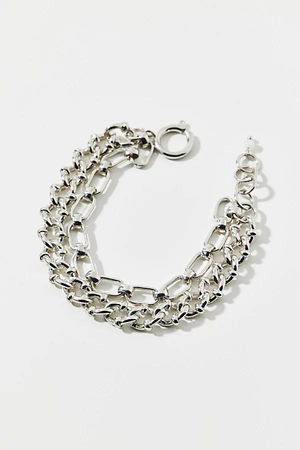 Siena Metal Chain Bracelet Womens at Urban Outfitters Product Image