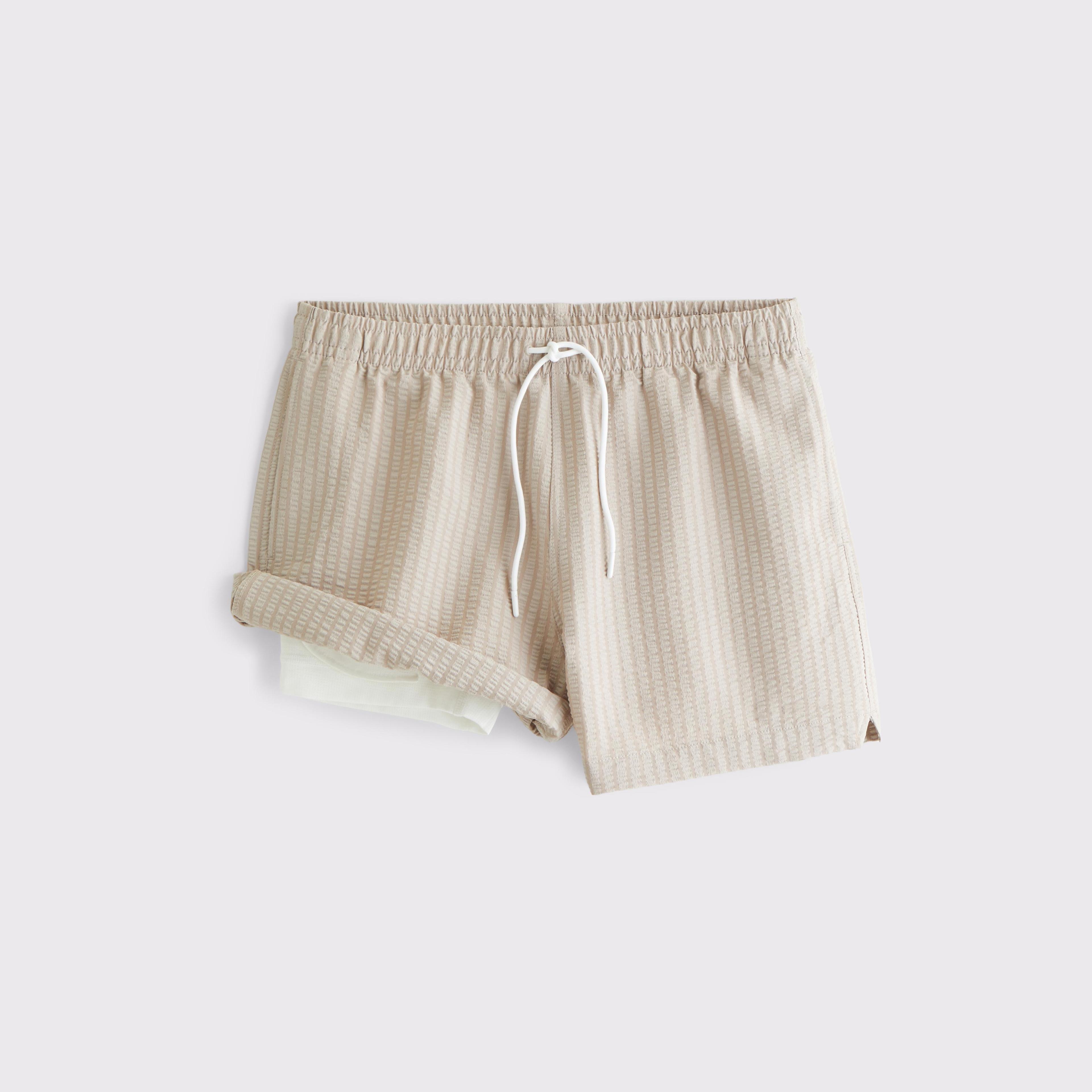 Pull-On Micro-Texture Swim Trunk Product Image