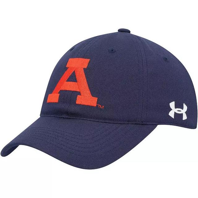 Mens Under Armour Auburn Tigers Classic Adjustable Hat, Blue Product Image