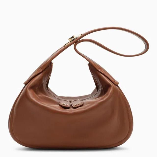 VALENTINO GARAVANI Valentino Go-hobo Small Bag In Brown Product Image