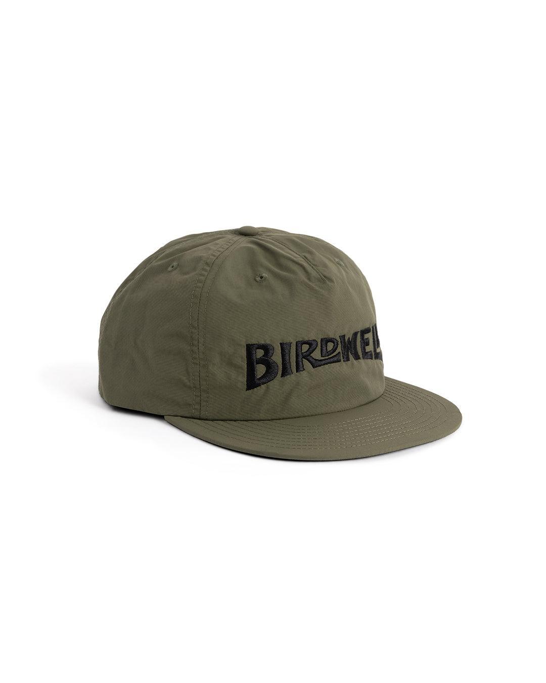 Wordmark Nylon Snapback - Army Green Unisex Product Image