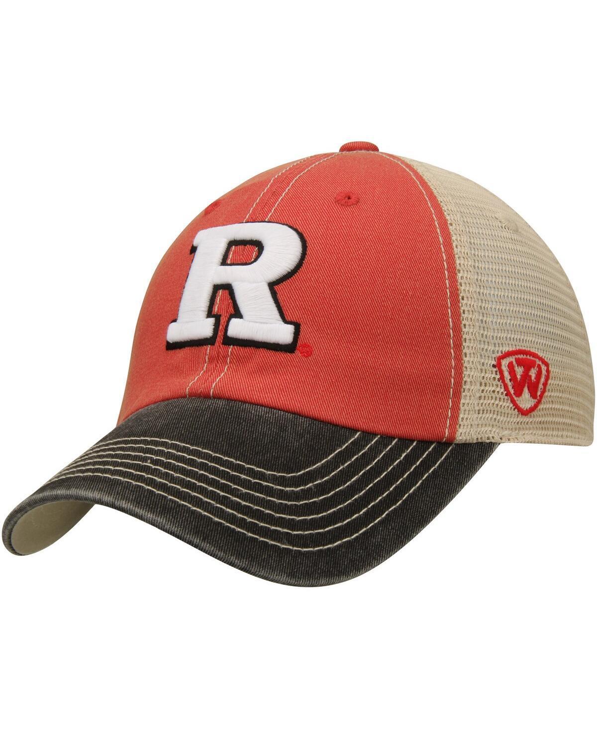 Mens Top of the World Scarlet Rutgers Scarlet Knights Offroad Trucker Hat - Scarlet Product Image