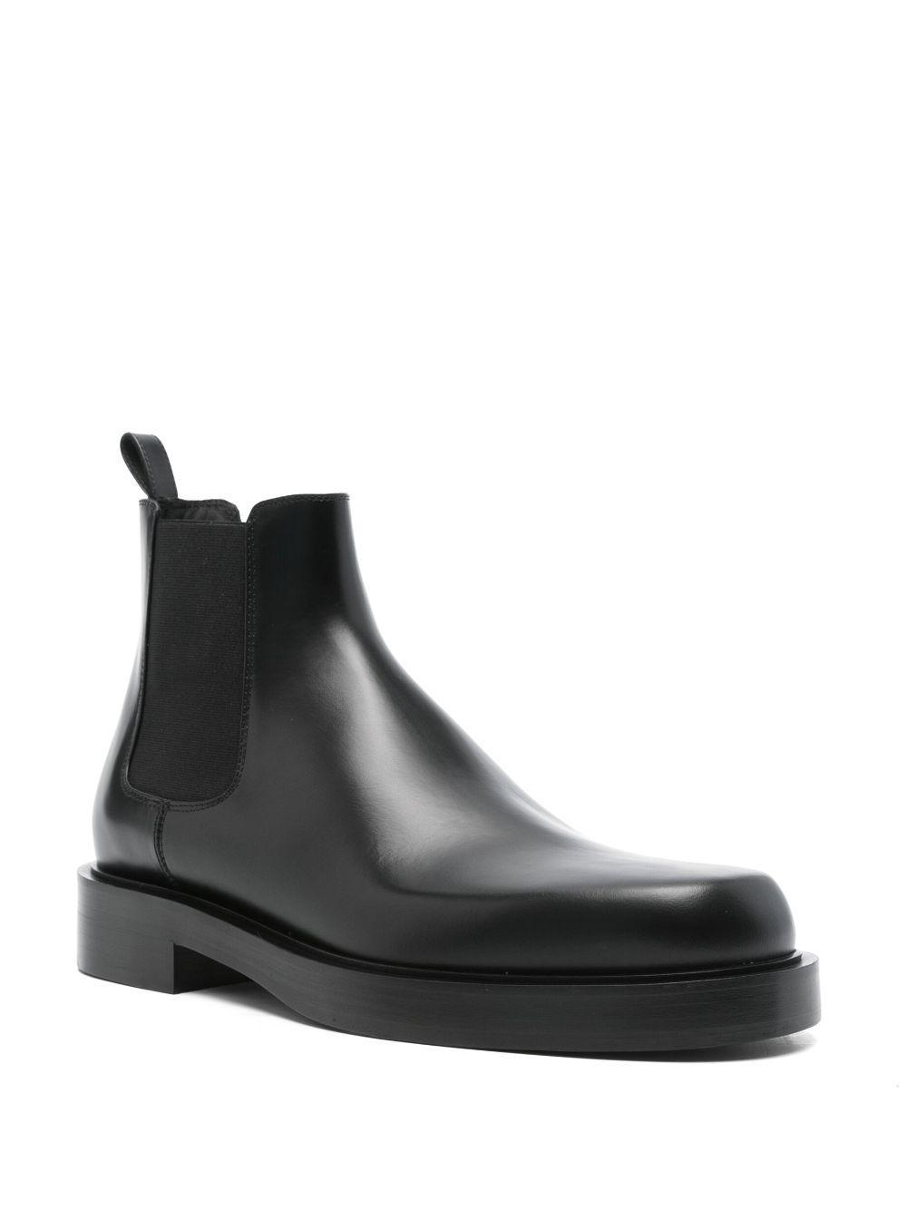 LANVIN Banjo Ankle Boots In Black Product Image