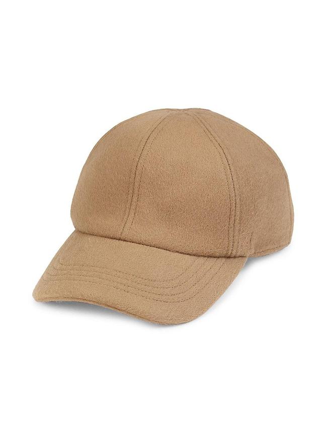 Double Cashmere Ball Cap Product Image