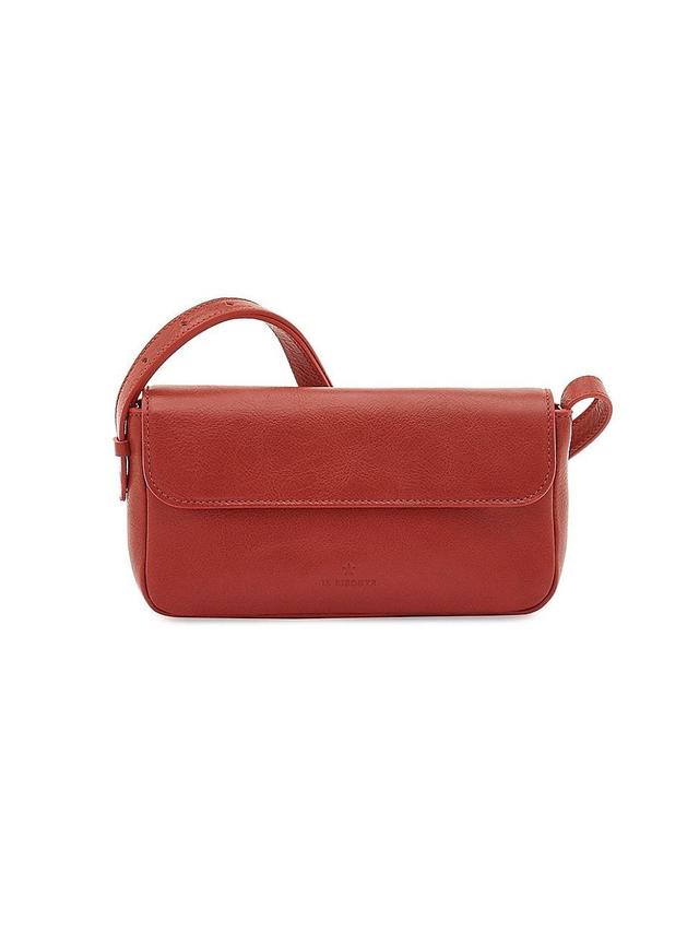 Womens Small Studio Leather Crossbody Bag Product Image