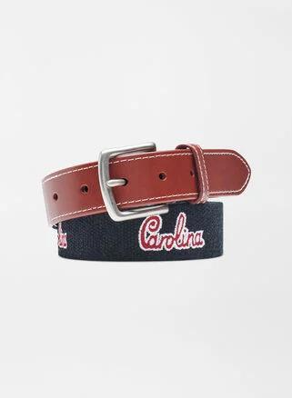 Peter Millar Mens University of South Carolina Belt | Color: Black | Size: 44 Product Image