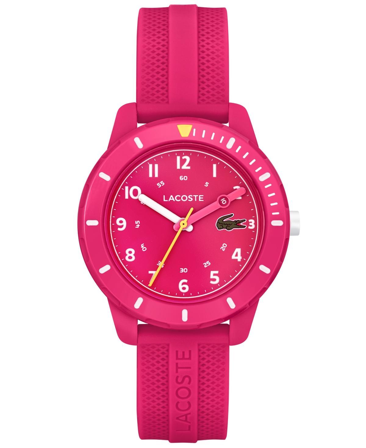 Lacoste Kids Mini Tennis Raspberry Silicone Strap Watch Product Image