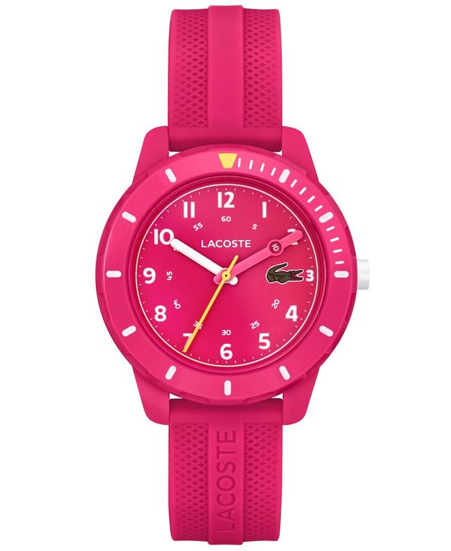 Lacoste Kids Mini Tennis Raspberry Silicone Strap Watch Product Image