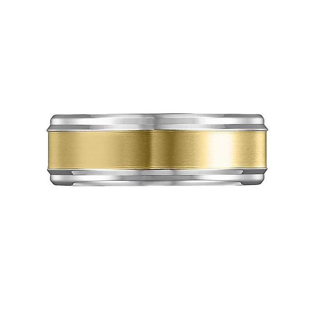 AXL Stainless Steel Two Tone Mens Wedding Band Product Image