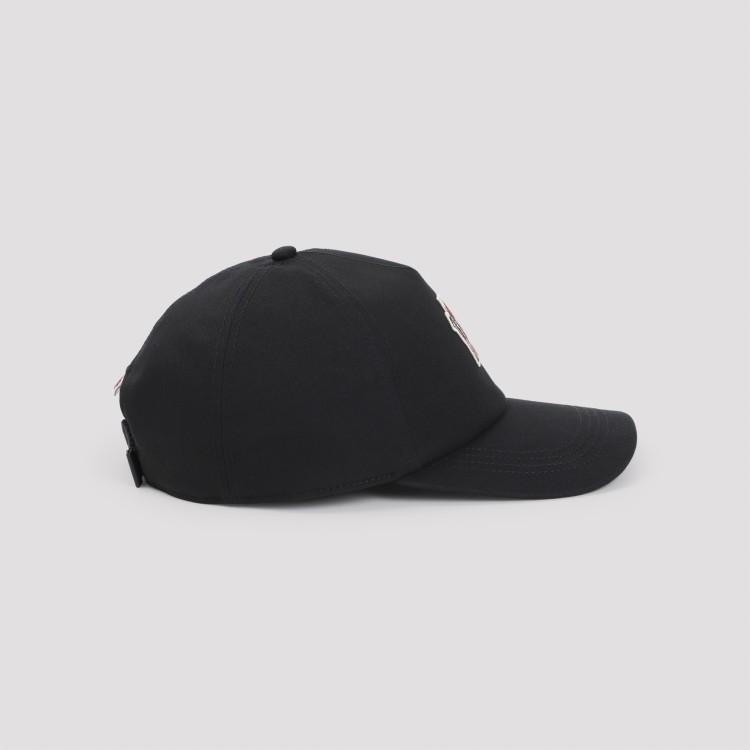 Baseball Black Cotton Cap Product Image