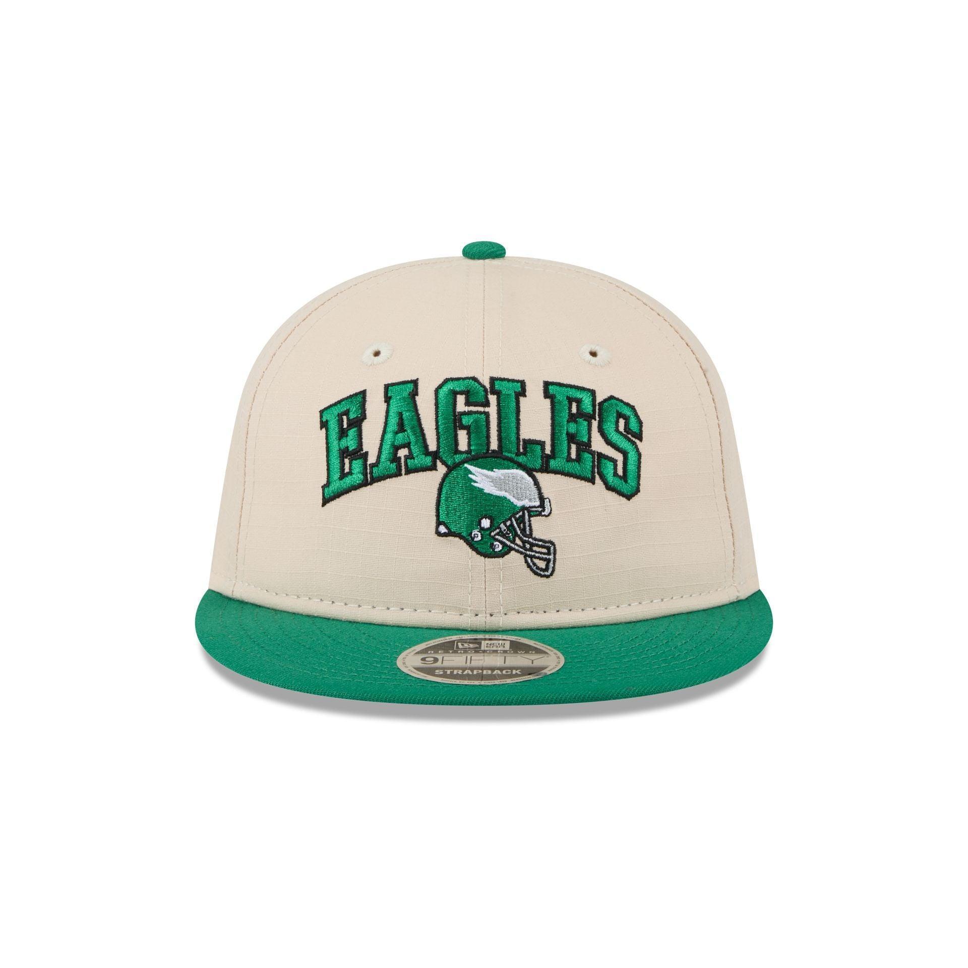 Philadelphia Eagles Historic Helmet Retro Crown 9FIFTY Snapback Hat Male Product Image