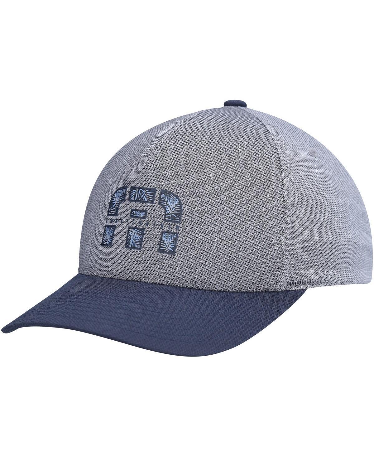 Mens Travis Mathew Heather Gray Long Term Rental Snapback Hat Product Image