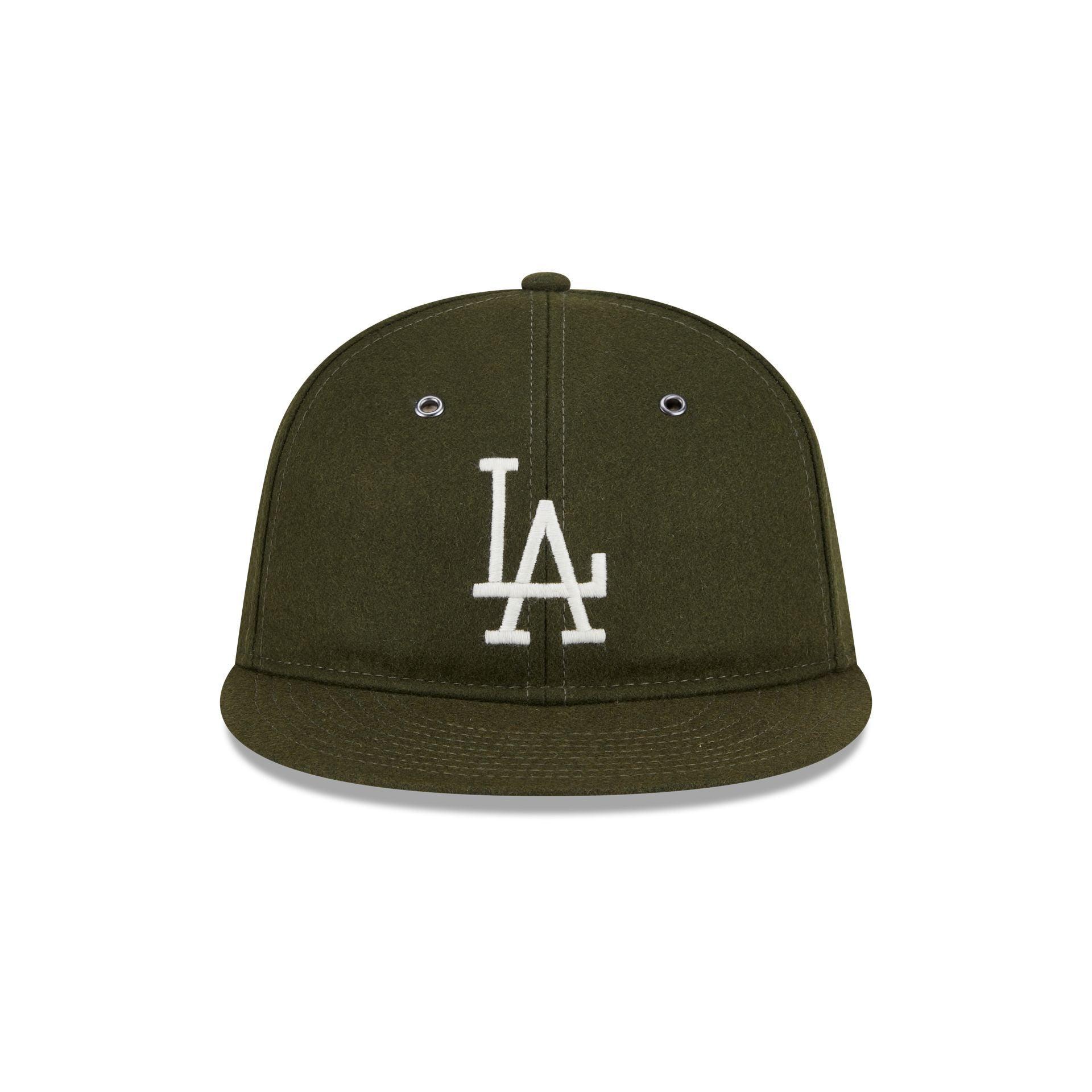 Los Angeles Dodgers Wool Retro Crown 9FIFTY Adjustable Hat Male Product Image