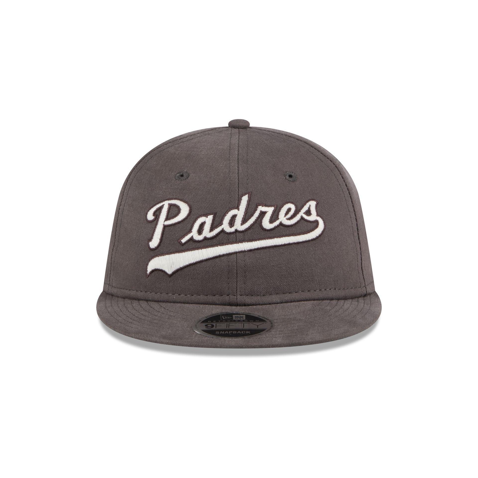 San Diego Padres Vintage Retro Crown 9FIFTY Snapback Hat Male Product Image