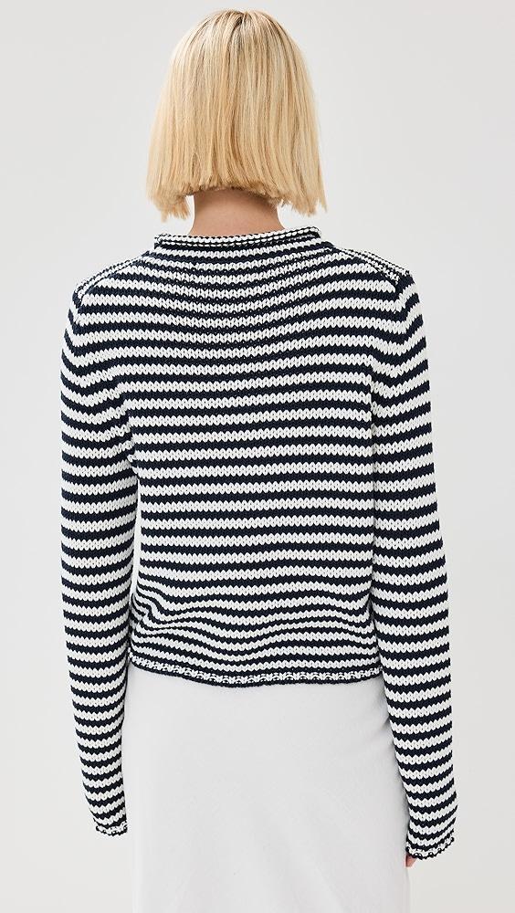 La Ligne Fine Stripe Mini Marina Sweater | Shopbop Product Image